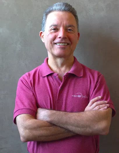 Foto de José Antonio Martins co-fundador da Nanotimize