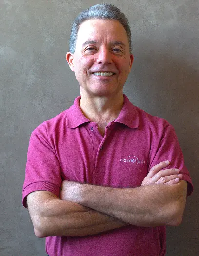 Foto de José Antonio Martins co-fundador da Nanotimize